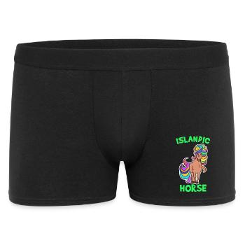 Cheval Amour Poney Chevaux islandais Poney islandais Dicton - Boxer Homme - noir - Devant