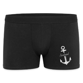 Stralsund - Männer Boxer Shorts - Schwarz - Vorne