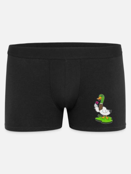 Duck Dart Dart - Men's Boxer Shorts - black