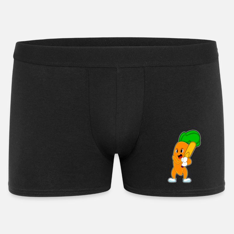 Carotte Cricket Batte de cricket - Boxer Homme - noir