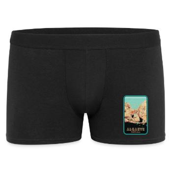 Falaises emblématiques de l'Algarve: Vue originale - Boxer Homme - noir - Devant