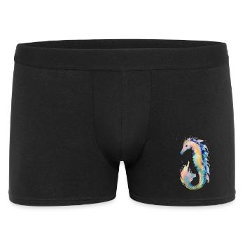 Sea horse - Men's Boxer Shorts - black - Front