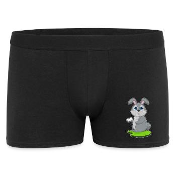 Bunny Book - Men's Boxer Shorts - black - Front