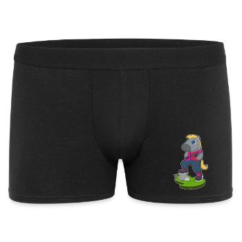 Horse Musician Guitar Music - Men's Boxer Shorts - black - Front