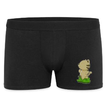 Cat Jogger Jogging Sport - Men's Boxer Shorts - black - Front