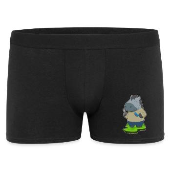 Peigne à ciseaux de coiffeur de cheval - Boxer Homme - noir - Devant