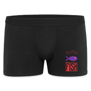 I DON'T CARE - Men's Boxer Shorts - black - Front