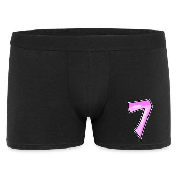 7 - Men's Boxer Shorts - black - Front