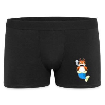 Fox Mermaid - Men's Boxer Shorts - black - Front