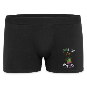 I can't I have built - Men's Boxer Shorts - black - Front