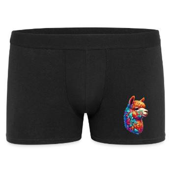 Alpaca - Men's Boxer Shorts - black - Front