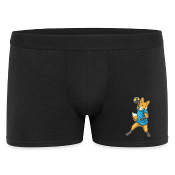 Fuchs Handball Player Handball - Men's Boxer Shorts - black - Front