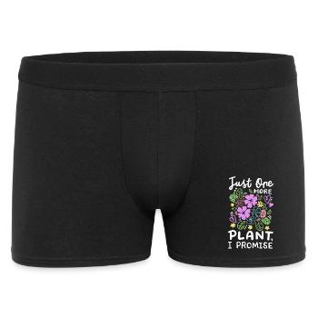 Garten Gartenarbeit Pflanzen - Männer Boxer Shorts - Schwarz - Vorne