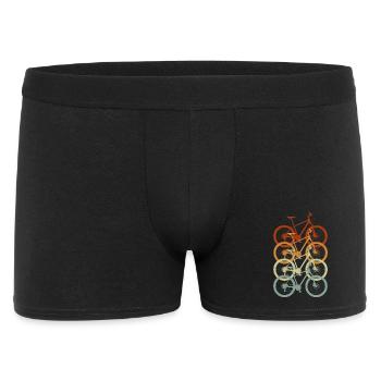 Retro Vintage Bicycle: A Celebration of Cycling - Men's Boxer Shorts - black - Front