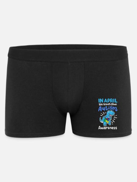 Monat der Aufklärung über Autismus - Männer Boxer Shorts - Schwarz