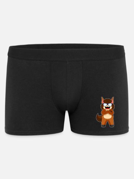 Horse Sunglasses - Men's Boxer Shorts - black
