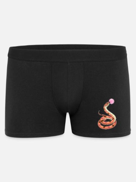 Chewing-gum serpent - Boxer Homme - noir