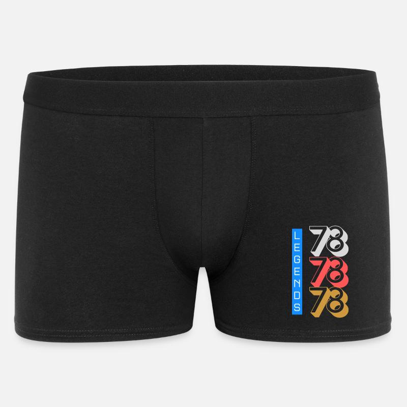 Legends 1978 Pattern - Men's Boxer Shorts - black