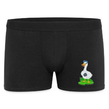 Duck Bowling Bowling Ball - Men's Boxer Shorts - black - Front