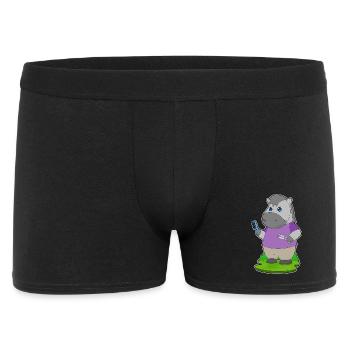 Cheval coiffeur Ciseaux Peigne - Boxer Homme - noir - Devant