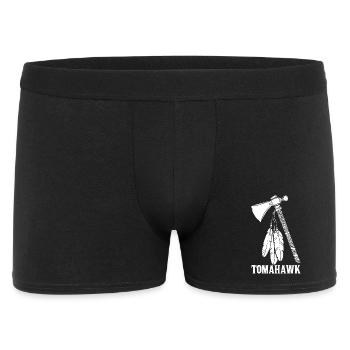 Tomahawk blanc - Boxer Homme - noir - Devant