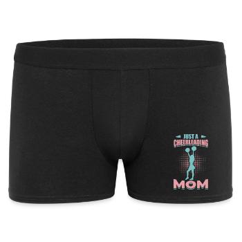 Cheerleading Mom Motivationsdesign - Männer Boxer Shorts - Schwarz - Vorne