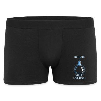Chemistry Chemist Chemistry Teacher Funny Science - Men's Boxer Shorts - black - Front