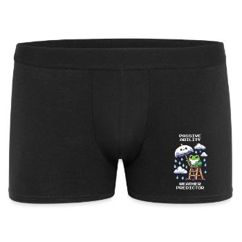 Passive Ability: Weather Oracle | Weatherman - Men's Boxer Shorts - black - Front