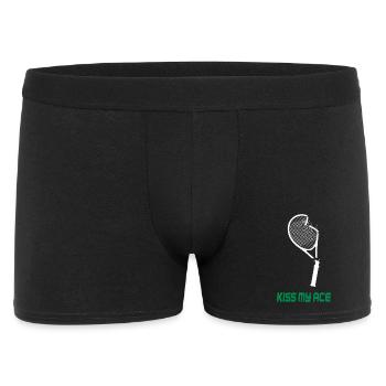 Kiss My Ace - Conception de tennis amusante - Boxer Homme - noir - Devant