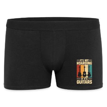 Guitares de guitariste - Boxer Homme - noir - Devant