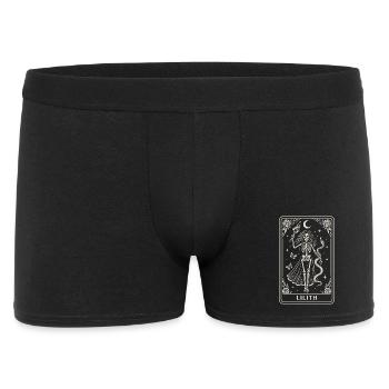 Lilith Skeleton Goddess Moonlight - Men's Boxer Shorts - black - Front