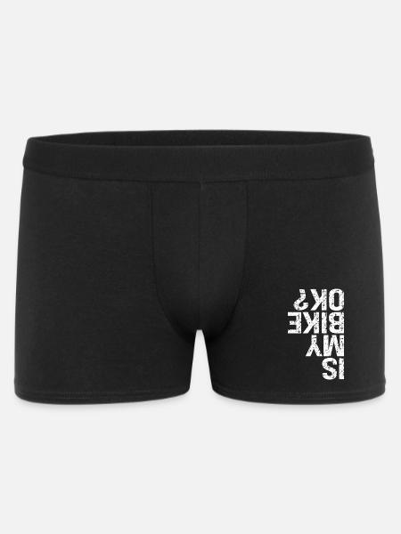 Is My Bike OK - Men's Boxer Shorts - black