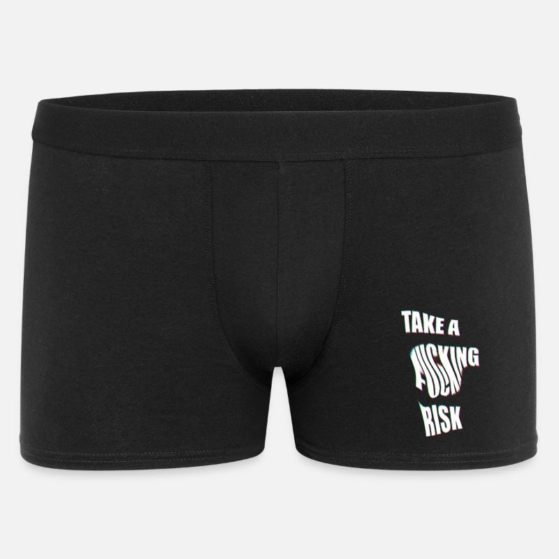 Prenez un risque - Boxer Homme - noir