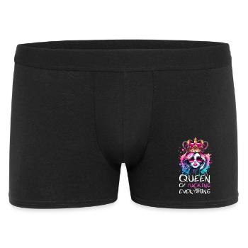 Reine de tout avec de l’attitude et du style - Boxer Homme - noir - Devant