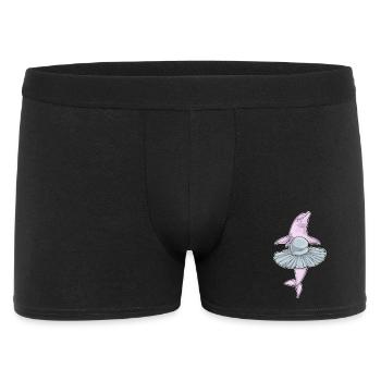 Dolphin Ballerina Ballet Dance - Men's Boxer Shorts - black - Front