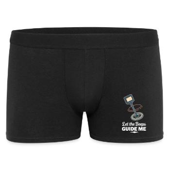 Introverted metal detector hobbyist - Men's Boxer Shorts - black - Front