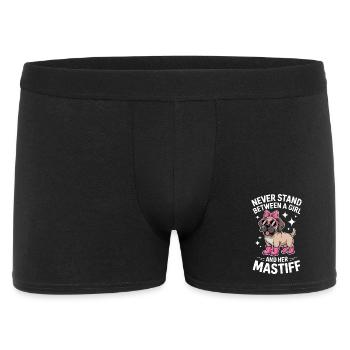 Mastiff Sayings Girl Funny Mastiff Gift - Men's Boxer Shorts - black - Front