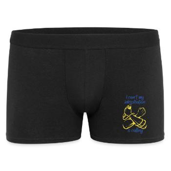Poetry Slam Tintenspiration Slam-poesie - Männer Boxer Shorts - Schwarz - Vorne
