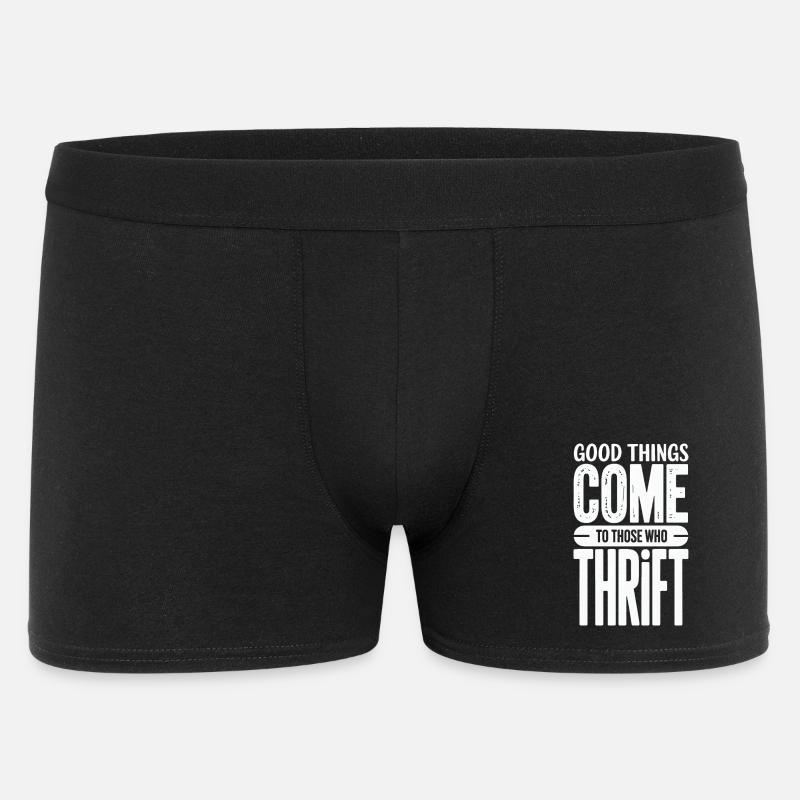 Good Things Come Thrift - Men's Boxer Shorts - black