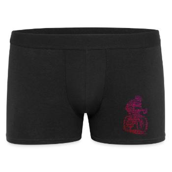Purist road bike theme - Men's Boxer Shorts - black - Front