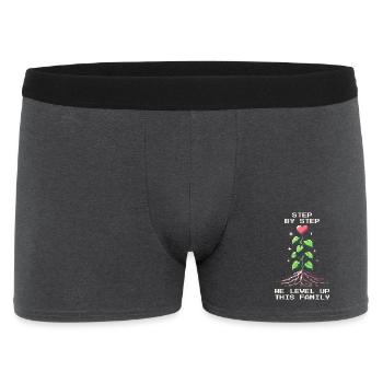 Étape par étape : Faire monter de niveau la famille | Patchwork - Boxer Homme - charbon - Devant