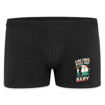Golf Simulator Lag Free Bogey Free - Men's Boxer Shorts - black - Front