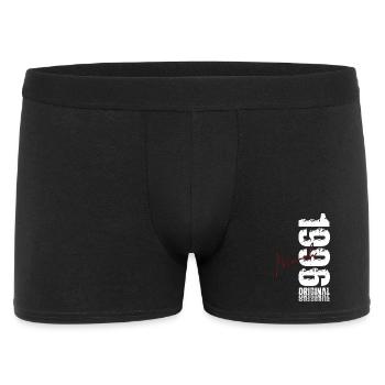 30th Birthday Gift Husband Wife March 1996 - Men's Boxer Shorts - black - Front