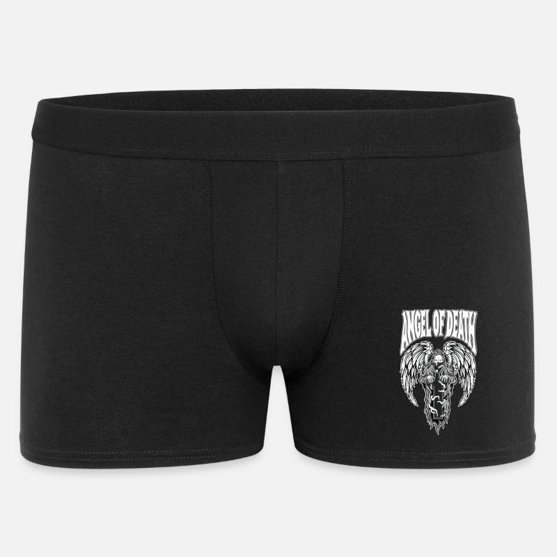 Dödsängelns gotiska emblem - Boxershorts Herr - svart