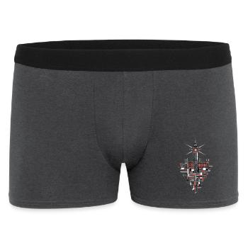 Big Ben de la Skyline de Londres - Boxer Homme - charbon - Devant