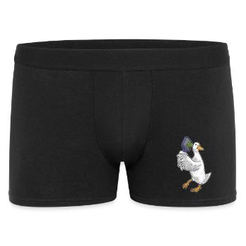 Duck Pickleball - Men's Boxer Shorts - black - Front