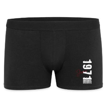 Cadeau du 55e anniversaire Millésime juin 1971 - Boxer Homme - noir - Devant