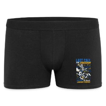 Dernier appel pour la liberté - Enterrement de vie de garçon - Boxer Homme - noir - Devant