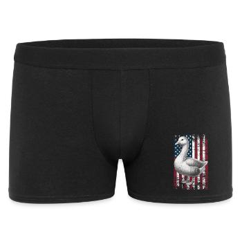 Embden Goose US Emdengans - Men's Boxer Shorts - black - Front