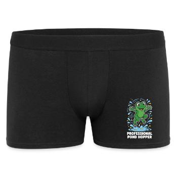 Professional Pond Hopper Frog - Men's Boxer Shorts - black - Front